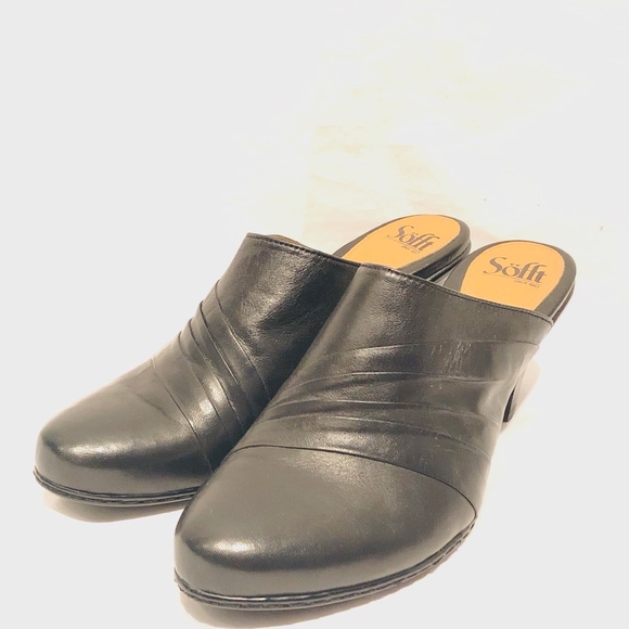 sofft black heels